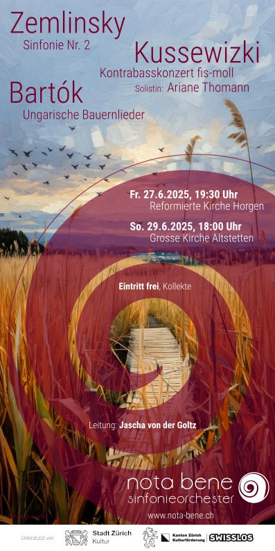 Flyer Sommerkonzerte 2025