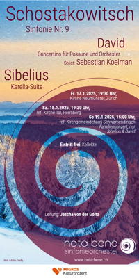 Flyer Winterkonzerte 2025